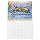 2013 Cat Calendar by Molly Harrison カレンダー (2月 2027)