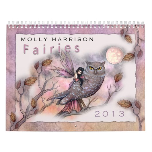 2013 Fairy Calendar by Molly Harrison カレンダー (カバー)