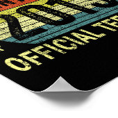 2013 Teenager 13 Year Old 13th Birthday ポスター (角)