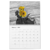 2014のカレンダーの選択的な花 カレンダー (2月 2027)