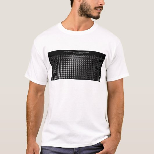 2014の月段階のカレンダー北Hemisphere.png Tシャツ (正面)