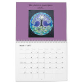 2014の神聖な円の曼荼羅の芸術のカレンダー カレンダー (3月 2027)