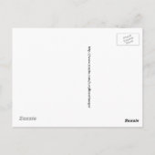 2014はがき空白の ポストカード (裏面)