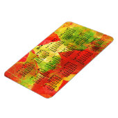 2014カレンダカラフルー離れ マグネット (左側)