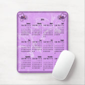 2014カレンダマウスパッド – 旋回ハート マウスパッド (マウス)