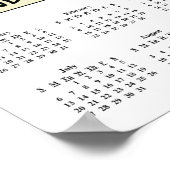 2014カレンダープロジェクト管理 ポスター (角)