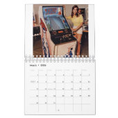 2014カレンダー:  ひよこおよびヴィンテージのアーケード・ゲーム カレンダー (3月 2026)