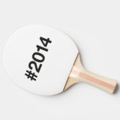 2014ハッシュタグ11誕生日記念日 卓球ラケット (横)