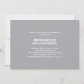 2014バクラシックッジの | 卒業招待状 招待状 (裏面)