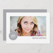 2014バクラシックッジの | 卒業招待状 招待状 (正面/裏面)