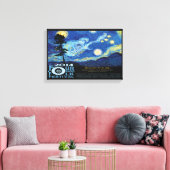 2014フォーコーナーフォークフェスティバルポスター キャンバスプリント (インサイチュ (リビング))