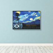 2014フォーコーナーフォークフェスティバルポスター キャンバスプリント (インサイチュ (ウッドフロア))