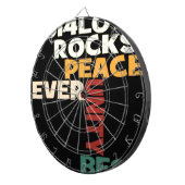 2014ラブロックピースアートプリント ダーツボード (正面右)