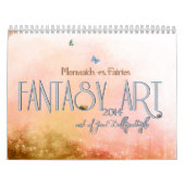 2014人の妖精対人魚のカレンダー カレンダー (カバー)