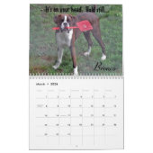 2014人の間抜けの軍隊のボクサーのカレンダー カレンダー (3月 2026)