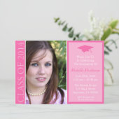 2014伝統的年卒業（ピンク）クラス 招待状 (スタンド正面)