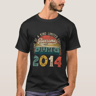 2014動揺して年6月9日から Tシャツ