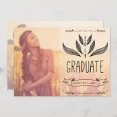 2014卒業パーティー招待状 招待状 (正面/裏面)