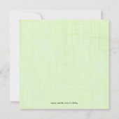 2014小妖精や小人シューズブスセーターホリデーパーティ招待状 招待状 (裏面)