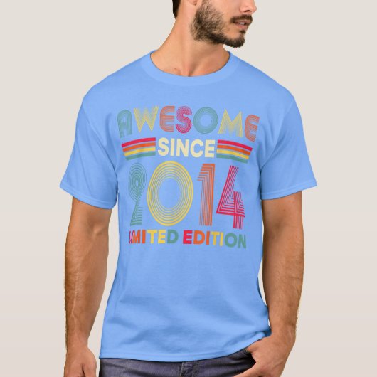 2014年からスゴイ限定版12歳の誕生日D Tシャツ (正面)