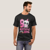 2014年から9年目の古素晴らしいパンダ Tシャツ (正面フル)