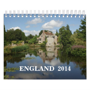 2014年のイギリスのカレンダー カレンダー