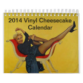 2014年のビニールのチーズケーキのカレンダー カレンダー (カバー)