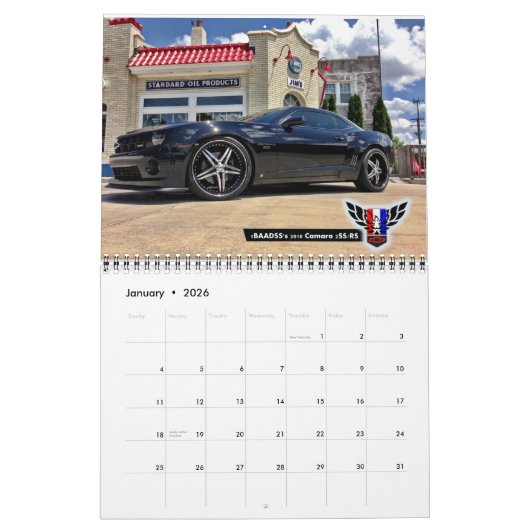 2014年のミシガン州FBodyのカレンダー(15か月) カレンダー (1月 2026)