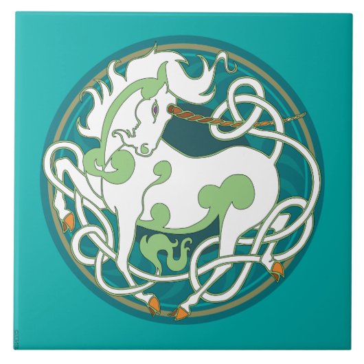 2014年のミンクの巣のRunicorn 6x6のタイル4 タイル (正面)