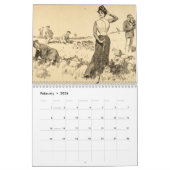 2014年のヴィンテージのゴルフカレンダー カレンダー (2月 2026)