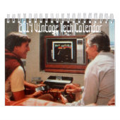 2014年のヴィンテージの技術のカレンダー カレンダー (カバー)