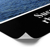 2014年の人口動態カレンダー:成功の意味 ポスター (角)