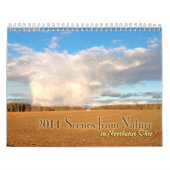 2014年の北東オハイオ州の自然からの場面 カレンダー (カバー)
