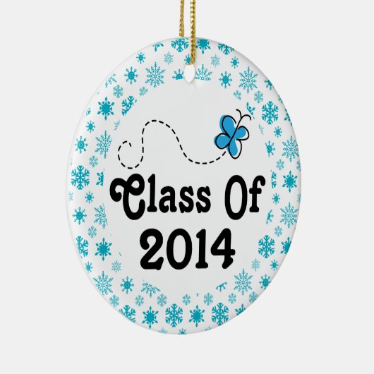 2014年の卒業のギフトのクリスマスのオーナメントのクラス セラミックオーナメント (右)