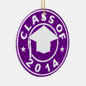 2014年の卒業のクラス セラミックオーナメント (右)