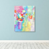 2014年の感じ春 キャンバスプリント (インサイチュ (ウッドフロア))