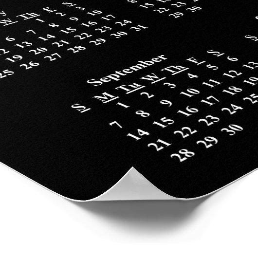 2014年の民主的カレンダー災害 ポスター (角)