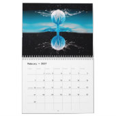 2014年の液体動きのカレンダー カレンダー (2月 2027)