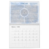 2014年の神秘の歯車 カレンダー (2月 2026)