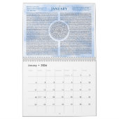 2014年の神秘の歯車 カレンダー (1月 2026)