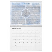 2014年の神秘の歯車 カレンダー (2月 2027)