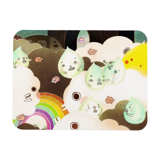 2014年の英国の古き良き天気 マグネット (横)