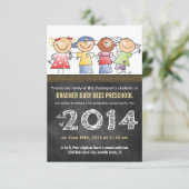 2014年の黒板の卒業生の前Kクラス 招待状 (スタンド正面)