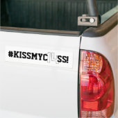 2014年の"#KISSMYC14SS"のバンパーステッカーのクラス! バンパーステッカー (トラック上)