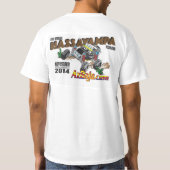 2014年のAzBaja.com Hassayampaのイベントのワイシャツ Tシャツ (裏面)