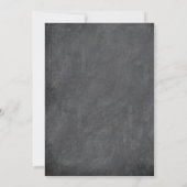 2014年のClass of 2014 chalkboard gradation party招待状 招待状 (裏面)
