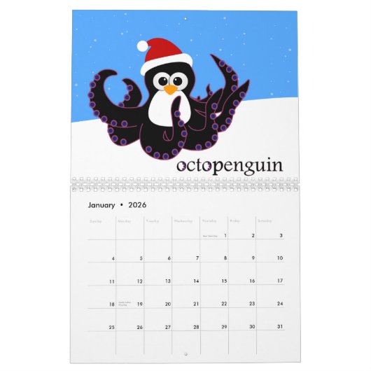 2014年のCreatimalのカレンダー カレンダー (1月 2026)