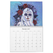 2014年のDay of the Dead 2014 calendar by Renee Lavoi カレンダー (1月 2027)