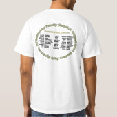 2014年のDempseyの懇親会の人のT Tシャツ (裏面)