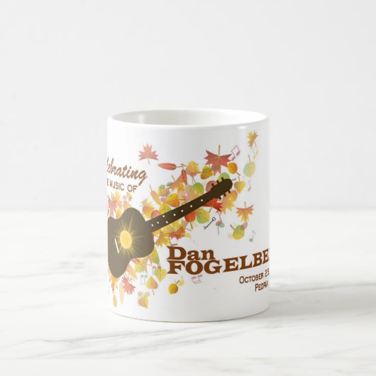 2014年のDFのお祝いのギターのマグ コーヒーマグカップ (中央)